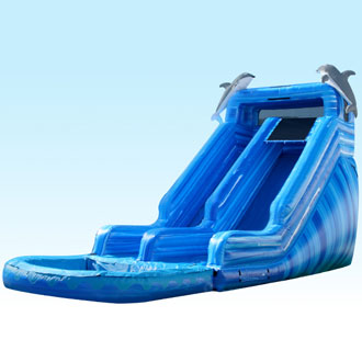 20ft Dolphin Water Slide