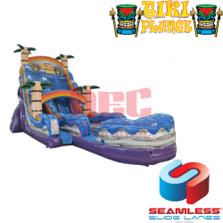 22ft Tiki Plunge Water Slide