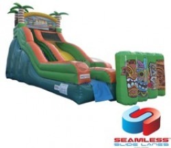 20' Tiki Island Dry Slide