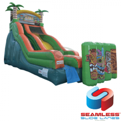 20' Tiki Island Water Slide