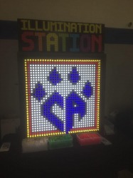 Giant Lite Brite 4ftx4ft