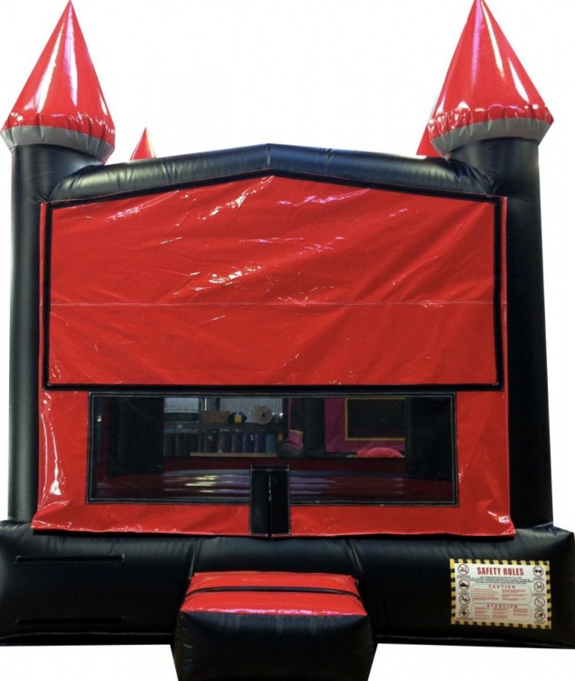 Red & Black Bounce House