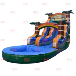 18 tiki plunge single lane deep pool marble green right 177687596 1 20' Tiki Plunge w/ Deep Pool