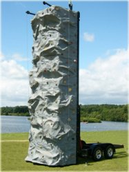 Mobile Rock Wall with Staff